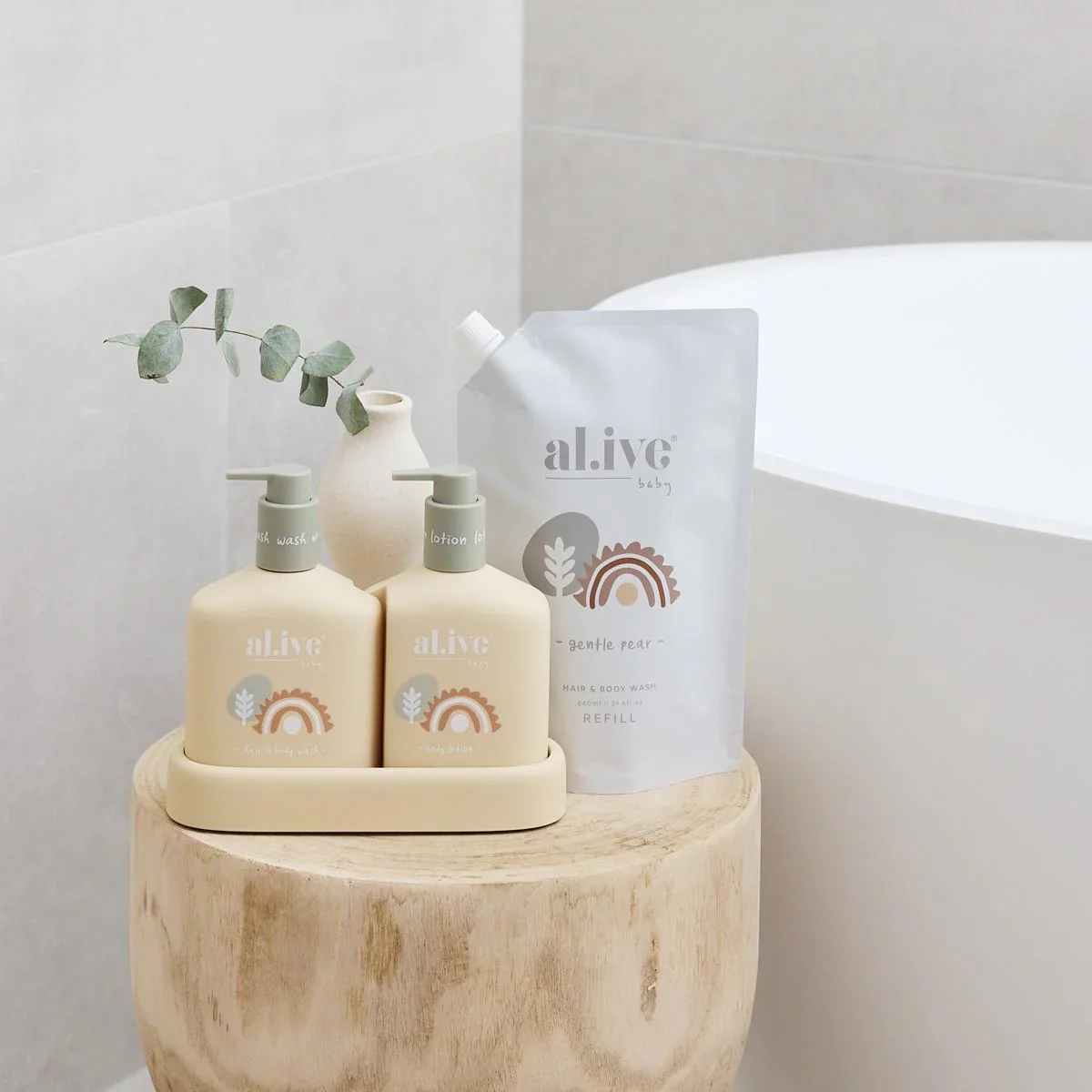 Baby Hair & Body Duo - Gentle Pear - Image 3