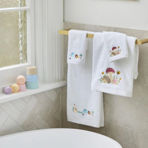 Bath Towel & Face Washer Set | Jungle Adventure - Image 3