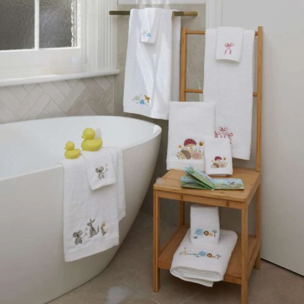 Bath Towel & Face Washer Set | Jungle Adventure - Image 4