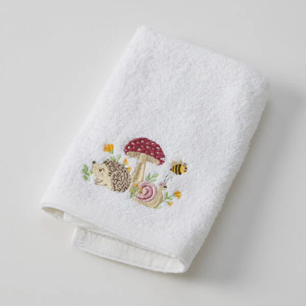 Bath Towel & Face Washer Set | Mushroom Meadow - Image 5
