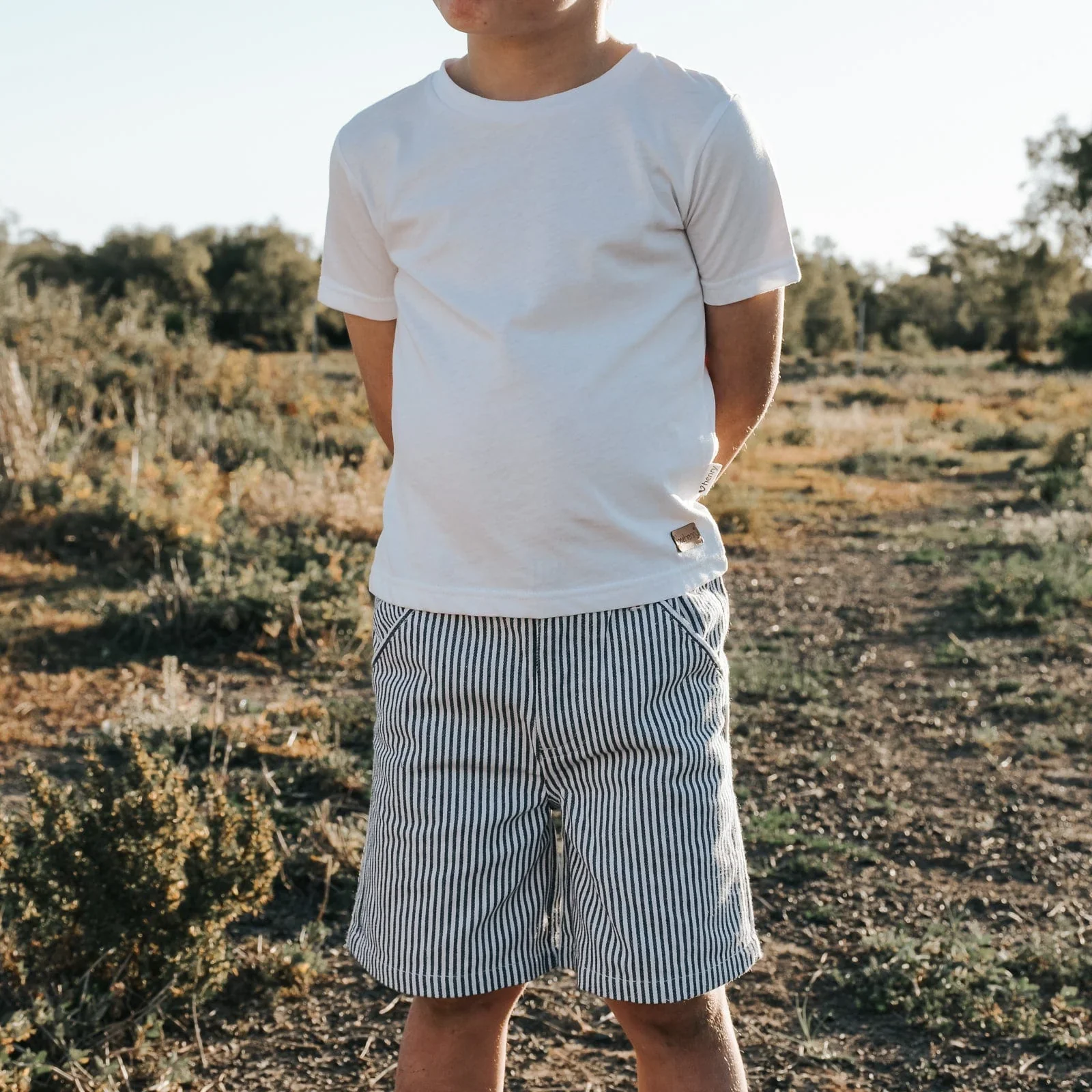 Shorts - Navy Pinstripe - Image 4