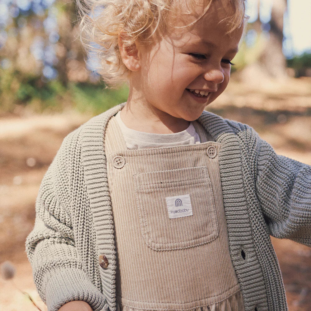 Cardigan | Chunky Knit - Sage - Image 3