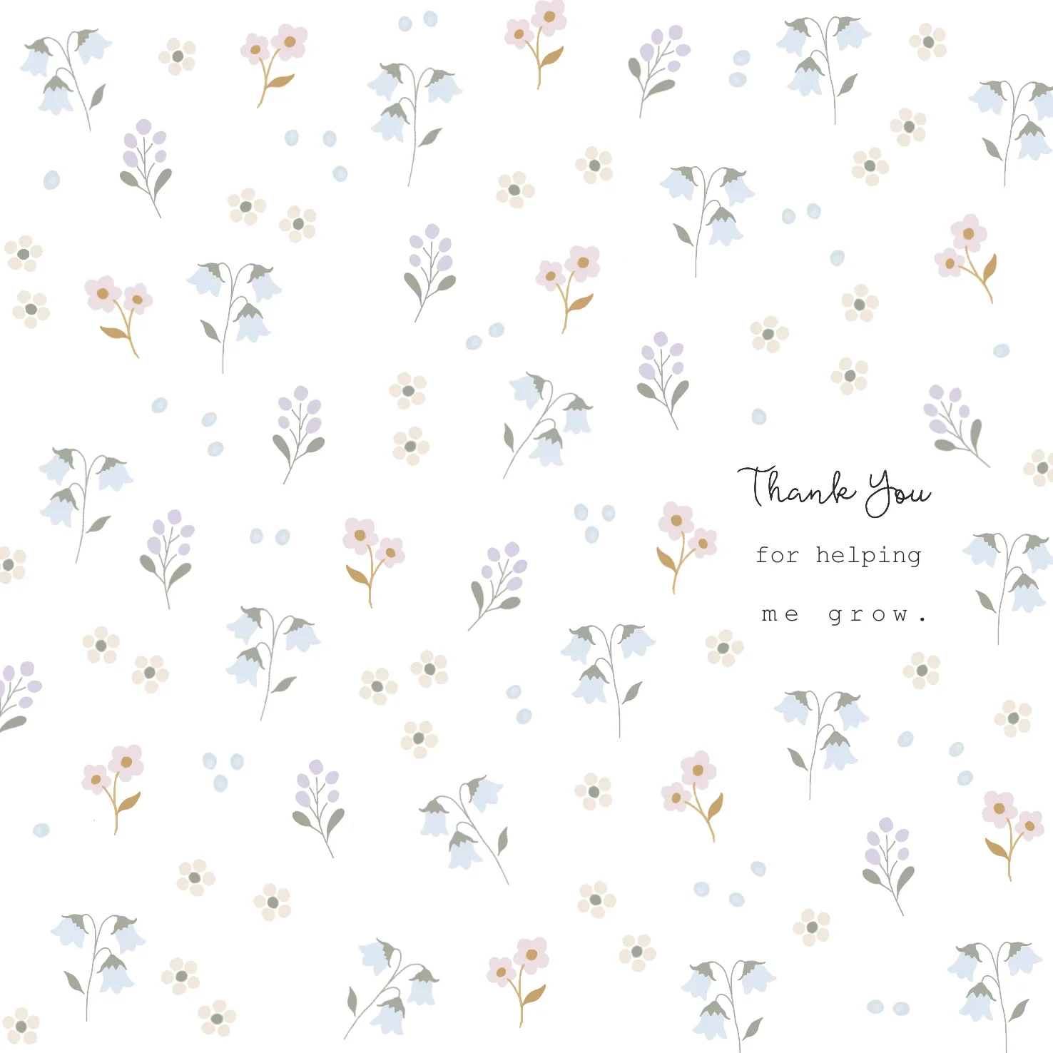 Greeting Card | Thank You for Helping Me Grow - Image 3