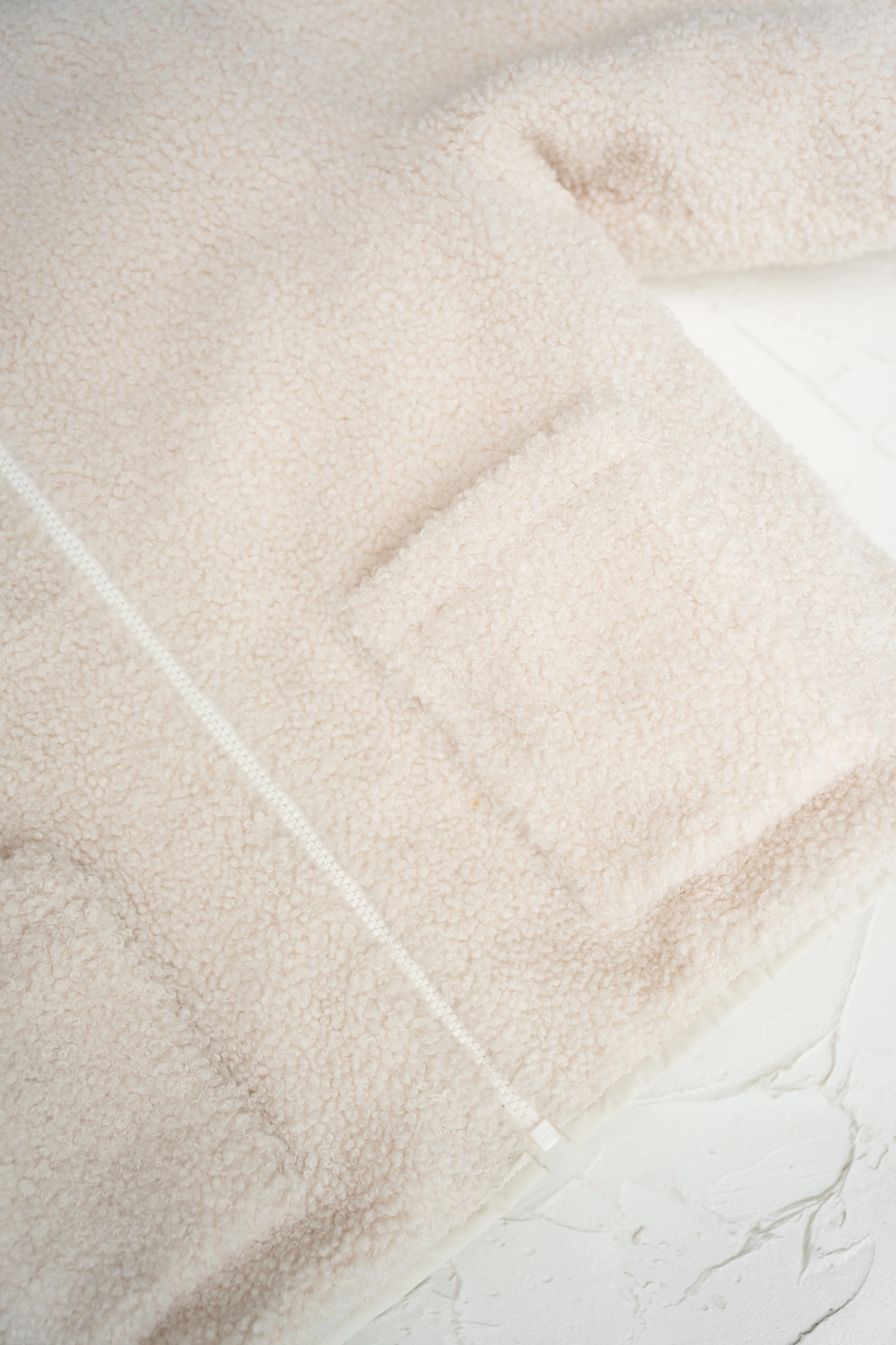 Jacket | Reversible Teddy - Beige - Image 3