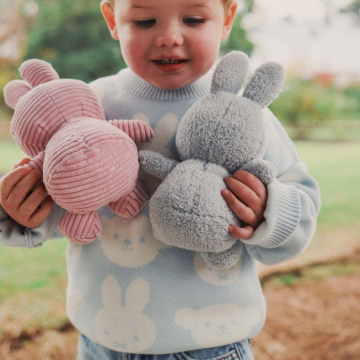 Jumper | Knit Jacquard - Miffy - Baby Blue - Image 14