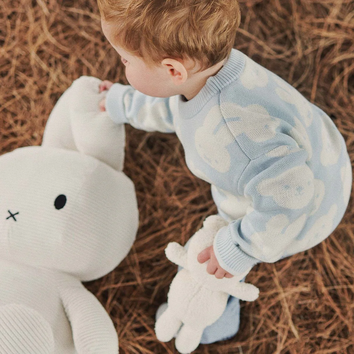 Jumper | Knit Jacquard - Miffy - Baby Blue - Image 17