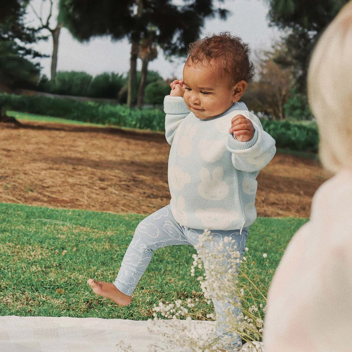 Jumper | Knit Jacquard - Miffy - Baby Blue - Image 18