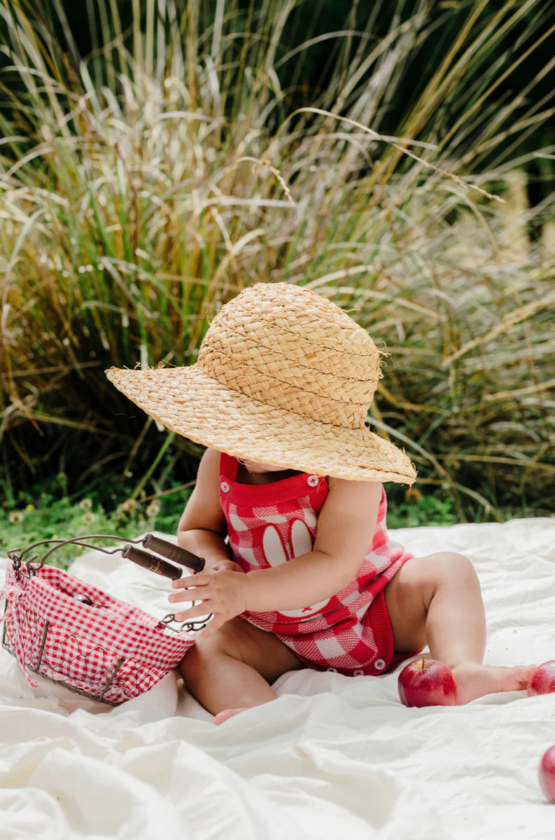Knit Romper | Miffy - Cherry - Image 4