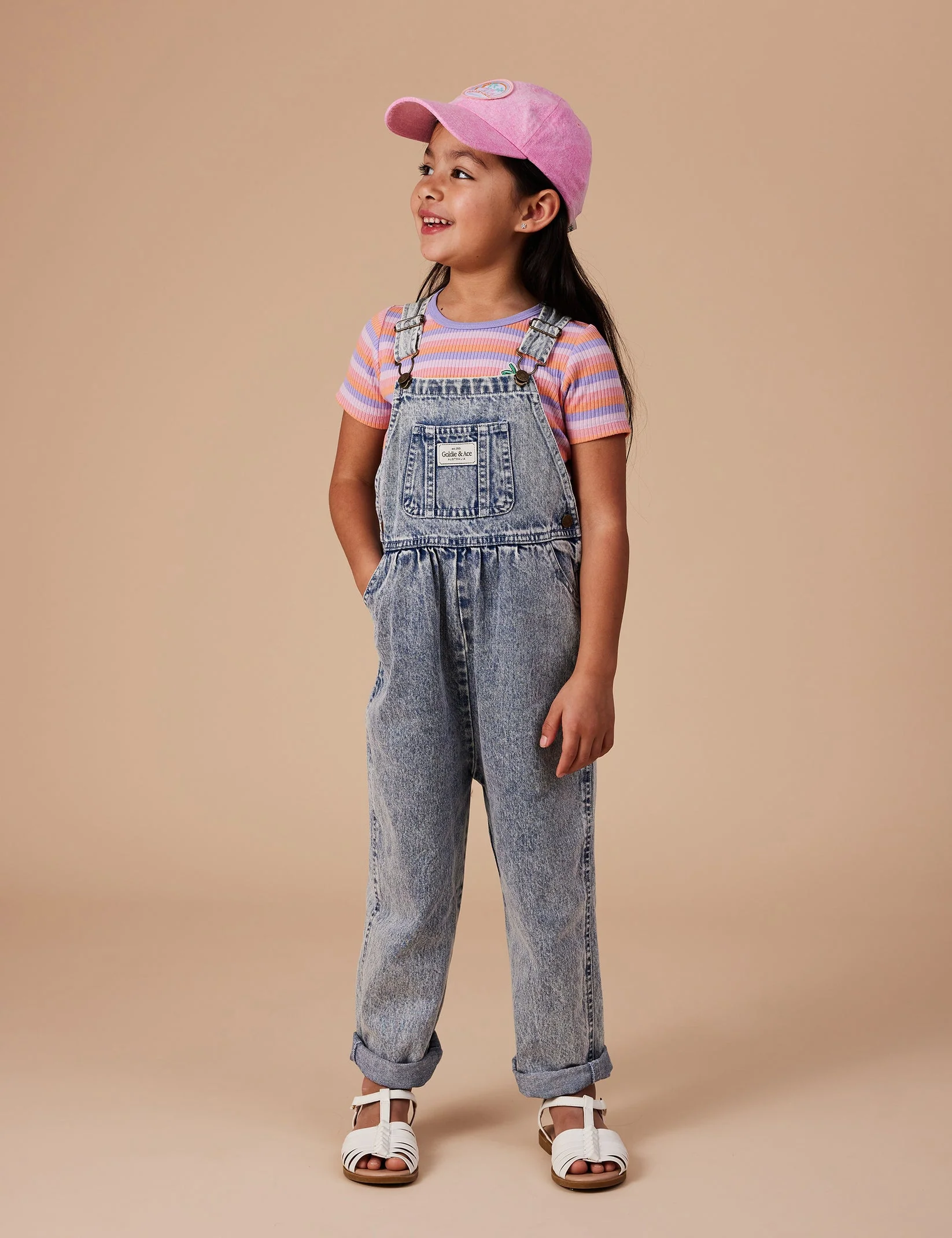 Overalls | Austin - Vintage Washed Light Denim - Image 3