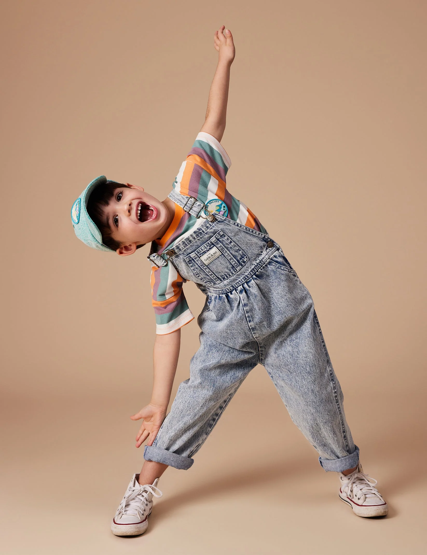 Overalls | Austin - Vintage Washed Light Denim - Image 4