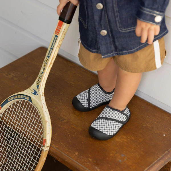 Shoes | Duckies Velcro - Pepper Checker - Image 10