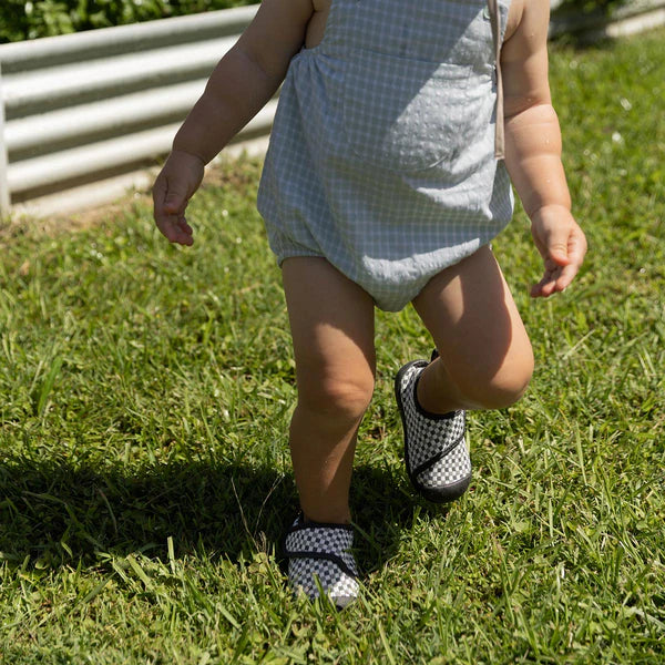 Shoes | Duckies Velcro - Pepper Checker - Image 6