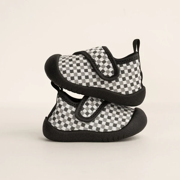 Shoes | Duckies Velcro - Pepper Checker - Image 7