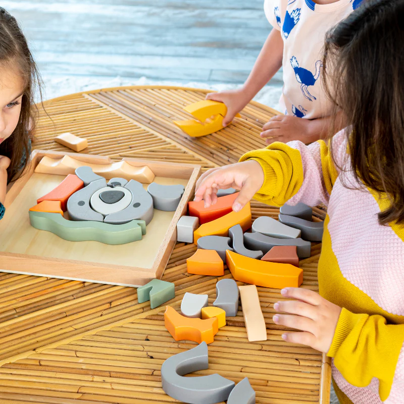 Stellavan & Papa - 3-in-1 Large Block Puzzle, Koala - Image 4