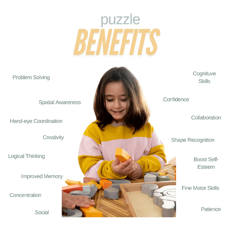 Stellavan & Papa - 3-in-1 Large Block Puzzle, Koala - Image 7