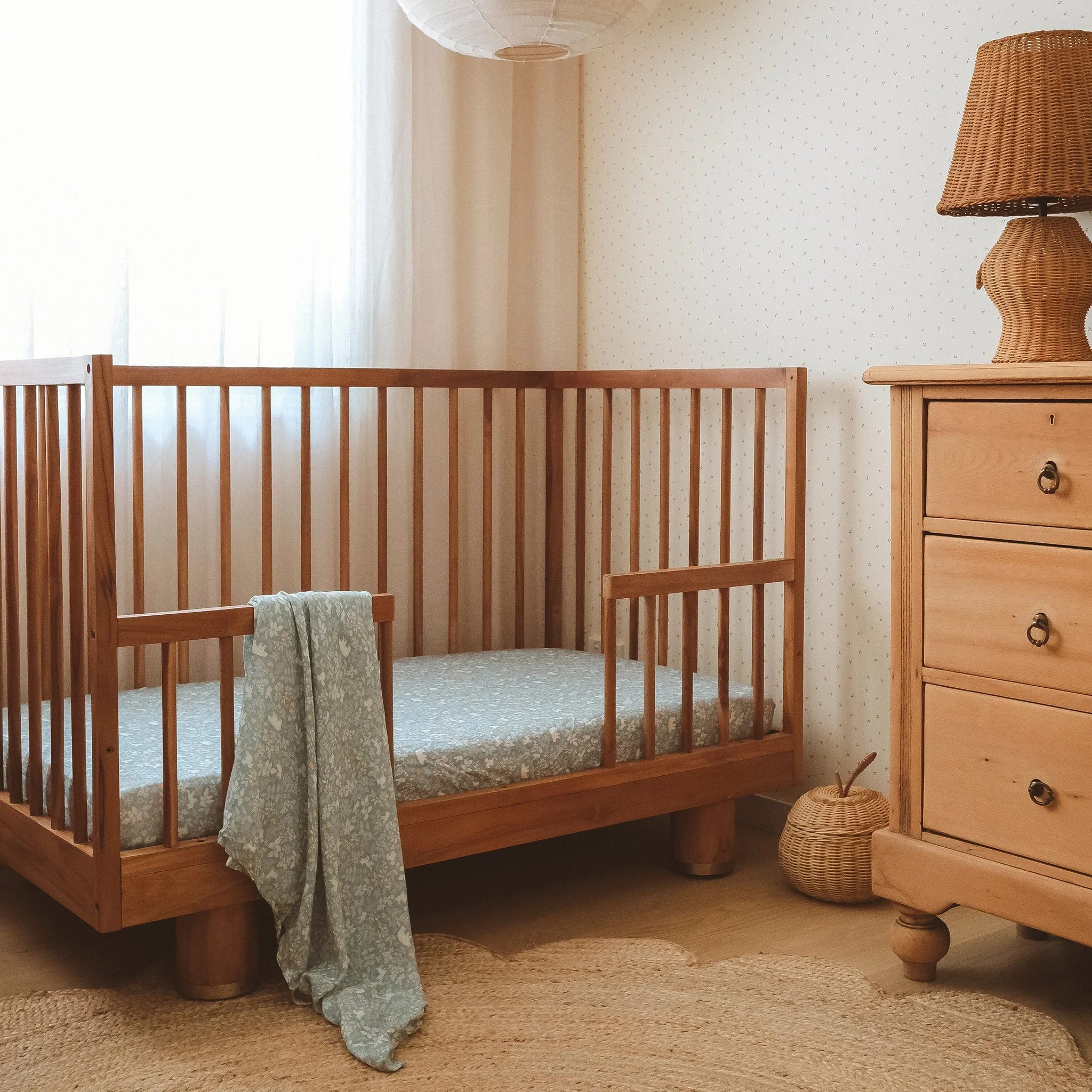 Swaddle | Organic - Forest Friends Sage - Image 5